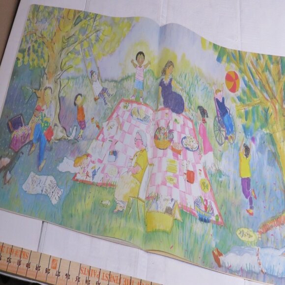 I Need A Friend BIG BOOK (almost 2 feet tall) by Sherry Kafka School Classroom - Picture 9 of 10